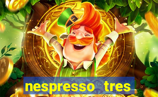 nespresso tres luzes piscando